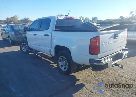 2021 Chevrolet Colorado 2Wd Short Box Wt из США, поврежденный, VIN 1GCGSBEN6M1144371